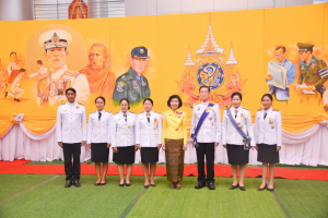 อธิการบดี มรภ.เทพสตรี นำคณะผู้บริหาร ร่วมงานสโมสรสันนิบาตเฉลิมพระเกียรติ เนื่องในโอกาสพระราชพิธีมหามงคลเฉลิมพระชนมพรรษา 6 รอบ 28 กรกฎาคม 2567 จ.ลพบุรี