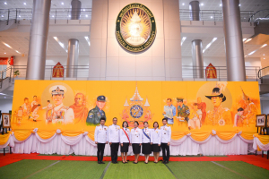 อธิการบดี มรภ.เทพสตรี นำคณะผู้บริหาร ร่วมงานสโมสรสันนิบาตเฉลิมพระเกียรติ เนื่องในโอกาสพระราชพิธีมหามงคลเฉลิมพระชนมพรรษา 6 รอบ 28 กรกฎาคม 2567 จ.ลพบุรี