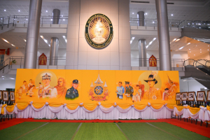 อธิการบดี มรภ.เทพสตรี นำคณะผู้บริหาร ร่วมงานสโมสรสันนิบาตเฉลิมพระเกียรติ เนื่องในโอกาสพระราชพิธีมหามงคลเฉลิมพระชนมพรรษา 6 รอบ 28 กรกฎาคม 2567 จ.ลพบุรี