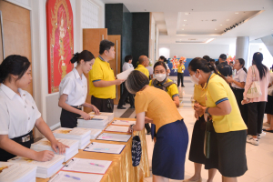 มรภ.เทพสตรี จัดพิธีเจริญพระพุทธมนต์ถวายพระพรชัยมงคลแด่พระบาทสมเด็จพระเจ้าอยู่หัว เนื่องในโอกาสพระราชพิธีมหามงคลเฉลิมพระชนมพรรษา 6 รอบ 28 กรกฎาคม 2567
