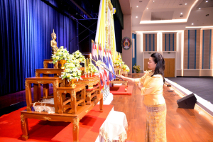 มรภ.เทพสตรี จัดพิธีเจริญพระพุทธมนต์ถวายพระพรชัยมงคลแด่พระบาทสมเด็จพระเจ้าอยู่หัว เนื่องในโอกาสพระราชพิธีมหามงคลเฉลิมพระชนมพรรษา 6 รอบ 28 กรกฎาคม 2567