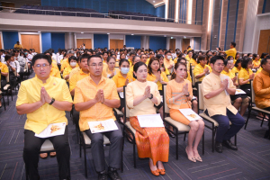 มรภ.เทพสตรี จัดพิธีเจริญพระพุทธมนต์ถวายพระพรชัยมงคลแด่พระบาทสมเด็จพระเจ้าอยู่หัว เนื่องในโอกาสพระราชพิธีมหามงคลเฉลิมพระชนมพรรษา 6 รอบ 28 กรกฎาคม 2567