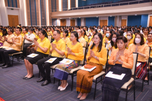 มรภ.เทพสตรี จัดพิธีเจริญพระพุทธมนต์ถวายพระพรชัยมงคลแด่พระบาทสมเด็จพระเจ้าอยู่หัว เนื่องในโอกาสพระราชพิธีมหามงคลเฉลิมพระชนมพรรษา 6 รอบ 28 กรกฎาคม 2567