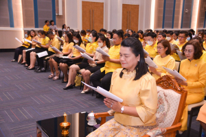 มรภ.เทพสตรี จัดพิธีเจริญพระพุทธมนต์ถวายพระพรชัยมงคลแด่พระบาทสมเด็จพระเจ้าอยู่หัว เนื่องในโอกาสพระราชพิธีมหามงคลเฉลิมพระชนมพรรษา 6 รอบ 28 กรกฎาคม 2567
