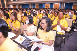 มรภ.เทพสตรี จัดพิธีเจริญพระพุทธมนต์ถวายพระพรชัยมงคลแด่พระบาทสมเด็จพระเจ้าอยู่หัว เนื่องในโอกาสพระราชพิธีมหามงคลเฉลิมพระชนมพรรษา 6 รอบ 28 กรกฎาคม 2567