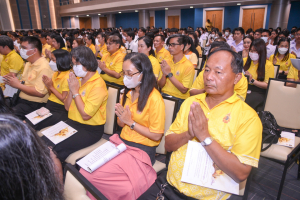 มรภ.เทพสตรี จัดพิธีเจริญพระพุทธมนต์ถวายพระพรชัยมงคลแด่พระบาทสมเด็จพระเจ้าอยู่หัว เนื่องในโอกาสพระราชพิธีมหามงคลเฉลิมพระชนมพรรษา 6 รอบ 28 กรกฎาคม 2567