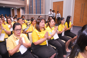มรภ.เทพสตรี จัดพิธีเจริญพระพุทธมนต์ถวายพระพรชัยมงคลแด่พระบาทสมเด็จพระเจ้าอยู่หัว เนื่องในโอกาสพระราชพิธีมหามงคลเฉลิมพระชนมพรรษา 6 รอบ 28 กรกฎาคม 2567