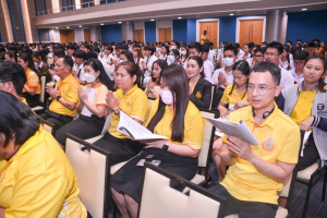 มรภ.เทพสตรี จัดพิธีเจริญพระพุทธมนต์ถวายพระพรชัยมงคลแด่พระบาทสมเด็จพระเจ้าอยู่หัว เนื่องในโอกาสพระราชพิธีมหามงคลเฉลิมพระชนมพรรษา 6 รอบ 28 กรกฎาคม 2567