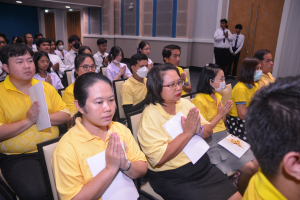 มรภ.เทพสตรี จัดพิธีเจริญพระพุทธมนต์ถวายพระพรชัยมงคลแด่พระบาทสมเด็จพระเจ้าอยู่หัว เนื่องในโอกาสพระราชพิธีมหามงคลเฉลิมพระชนมพรรษา 6 รอบ 28 กรกฎาคม 2567