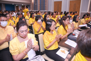 มรภ.เทพสตรี จัดพิธีเจริญพระพุทธมนต์ถวายพระพรชัยมงคลแด่พระบาทสมเด็จพระเจ้าอยู่หัว เนื่องในโอกาสพระราชพิธีมหามงคลเฉลิมพระชนมพรรษา 6 รอบ 28 กรกฎาคม 2567