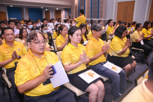 มรภ.เทพสตรี จัดพิธีเจริญพระพุทธมนต์ถวายพระพรชัยมงคลแด่พระบาทสมเด็จพระเจ้าอยู่หัว เนื่องในโอกาสพระราชพิธีมหามงคลเฉลิมพระชนมพรรษา 6 รอบ 28 กรกฎาคม 2567