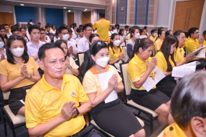 มรภ.เทพสตรี จัดพิธีเจริญพระพุทธมนต์ถวายพระพรชัยมงคลแด่พระบาทสมเด็จพระเจ้าอยู่หัว เนื่องในโอกาสพระราชพิธีมหามงคลเฉลิมพระชนมพรรษา 6 รอบ 28 กรกฎาคม 2567