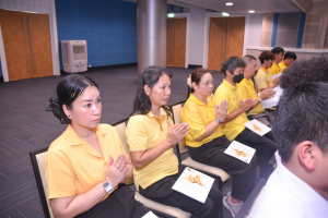 มรภ.เทพสตรี จัดพิธีเจริญพระพุทธมนต์ถวายพระพรชัยมงคลแด่พระบาทสมเด็จพระเจ้าอยู่หัว เนื่องในโอกาสพระราชพิธีมหามงคลเฉลิมพระชนมพรรษา 6 รอบ 28 กรกฎาคม 2567