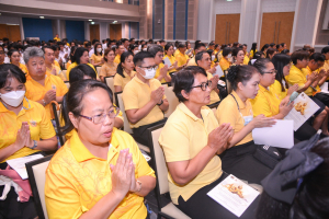 มรภ.เทพสตรี จัดพิธีเจริญพระพุทธมนต์ถวายพระพรชัยมงคลแด่พระบาทสมเด็จพระเจ้าอยู่หัว เนื่องในโอกาสพระราชพิธีมหามงคลเฉลิมพระชนมพรรษา 6 รอบ 28 กรกฎาคม 2567