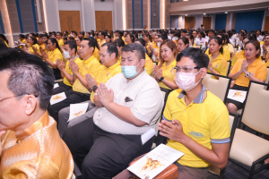 มรภ.เทพสตรี จัดพิธีเจริญพระพุทธมนต์ถวายพระพรชัยมงคลแด่พระบาทสมเด็จพระเจ้าอยู่หัว เนื่องในโอกาสพระราชพิธีมหามงคลเฉลิมพระชนมพรรษา 6 รอบ 28 กรกฎาคม 2567