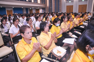 มรภ.เทพสตรี จัดพิธีเจริญพระพุทธมนต์ถวายพระพรชัยมงคลแด่พระบาทสมเด็จพระเจ้าอยู่หัว เนื่องในโอกาสพระราชพิธีมหามงคลเฉลิมพระชนมพรรษา 6 รอบ 28 กรกฎาคม 2567