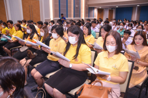 มรภ.เทพสตรี จัดพิธีเจริญพระพุทธมนต์ถวายพระพรชัยมงคลแด่พระบาทสมเด็จพระเจ้าอยู่หัว เนื่องในโอกาสพระราชพิธีมหามงคลเฉลิมพระชนมพรรษา 6 รอบ 28 กรกฎาคม 2567