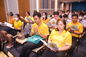 มรภ.เทพสตรี จัดพิธีเจริญพระพุทธมนต์ถวายพระพรชัยมงคลแด่พระบาทสมเด็จพระเจ้าอยู่หัว เนื่องในโอกาสพระราชพิธีมหามงคลเฉลิมพระชนมพรรษา 6 รอบ 28 กรกฎาคม 2567