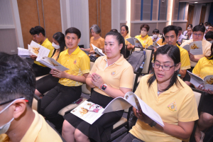 มรภ.เทพสตรี จัดพิธีเจริญพระพุทธมนต์ถวายพระพรชัยมงคลแด่พระบาทสมเด็จพระเจ้าอยู่หัว เนื่องในโอกาสพระราชพิธีมหามงคลเฉลิมพระชนมพรรษา 6 รอบ 28 กรกฎาคม 2567