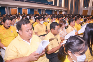 มรภ.เทพสตรี จัดพิธีเจริญพระพุทธมนต์ถวายพระพรชัยมงคลแด่พระบาทสมเด็จพระเจ้าอยู่หัว เนื่องในโอกาสพระราชพิธีมหามงคลเฉลิมพระชนมพรรษา 6 รอบ 28 กรกฎาคม 2567