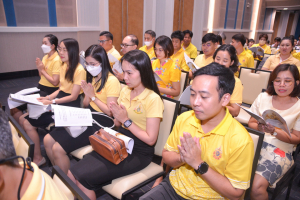 มรภ.เทพสตรี จัดพิธีเจริญพระพุทธมนต์ถวายพระพรชัยมงคลแด่พระบาทสมเด็จพระเจ้าอยู่หัว เนื่องในโอกาสพระราชพิธีมหามงคลเฉลิมพระชนมพรรษา 6 รอบ 28 กรกฎาคม 2567