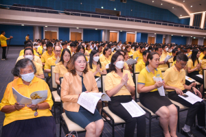 มรภ.เทพสตรี จัดพิธีเจริญพระพุทธมนต์ถวายพระพรชัยมงคลแด่พระบาทสมเด็จพระเจ้าอยู่หัว เนื่องในโอกาสพระราชพิธีมหามงคลเฉลิมพระชนมพรรษา 6 รอบ 28 กรกฎาคม 2567