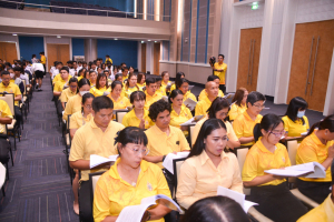 มรภ.เทพสตรี จัดพิธีเจริญพระพุทธมนต์ถวายพระพรชัยมงคลแด่พระบาทสมเด็จพระเจ้าอยู่หัว เนื่องในโอกาสพระราชพิธีมหามงคลเฉลิมพระชนมพรรษา 6 รอบ 28 กรกฎาคม 2567