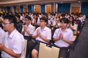 มรภ.เทพสตรี จัดพิธีเจริญพระพุทธมนต์ถวายพระพรชัยมงคลแด่พระบาทสมเด็จพระเจ้าอยู่หัว เนื่องในโอกาสพระราชพิธีมหามงคลเฉลิมพระชนมพรรษา 6 รอบ 28 กรกฎาคม 2567