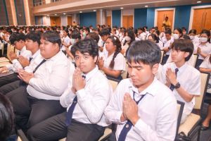 มรภ.เทพสตรี จัดพิธีเจริญพระพุทธมนต์ถวายพระพรชัยมงคลแด่พระบาทสมเด็จพระเจ้าอยู่หัว เนื่องในโอกาสพระราชพิธีมหามงคลเฉลิมพระชนมพรรษา 6 รอบ 28 กรกฎาคม 2567