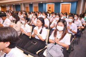 มรภ.เทพสตรี จัดพิธีเจริญพระพุทธมนต์ถวายพระพรชัยมงคลแด่พระบาทสมเด็จพระเจ้าอยู่หัว เนื่องในโอกาสพระราชพิธีมหามงคลเฉลิมพระชนมพรรษา 6 รอบ 28 กรกฎาคม 2567
