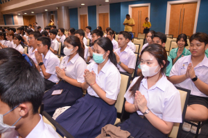มรภ.เทพสตรี จัดพิธีเจริญพระพุทธมนต์ถวายพระพรชัยมงคลแด่พระบาทสมเด็จพระเจ้าอยู่หัว เนื่องในโอกาสพระราชพิธีมหามงคลเฉลิมพระชนมพรรษา 6 รอบ 28 กรกฎาคม 2567