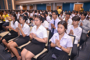 มรภ.เทพสตรี จัดพิธีเจริญพระพุทธมนต์ถวายพระพรชัยมงคลแด่พระบาทสมเด็จพระเจ้าอยู่หัว เนื่องในโอกาสพระราชพิธีมหามงคลเฉลิมพระชนมพรรษา 6 รอบ 28 กรกฎาคม 2567
