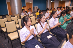 มรภ.เทพสตรี จัดพิธีเจริญพระพุทธมนต์ถวายพระพรชัยมงคลแด่พระบาทสมเด็จพระเจ้าอยู่หัว เนื่องในโอกาสพระราชพิธีมหามงคลเฉลิมพระชนมพรรษา 6 รอบ 28 กรกฎาคม 2567