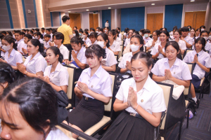 มรภ.เทพสตรี จัดพิธีเจริญพระพุทธมนต์ถวายพระพรชัยมงคลแด่พระบาทสมเด็จพระเจ้าอยู่หัว เนื่องในโอกาสพระราชพิธีมหามงคลเฉลิมพระชนมพรรษา 6 รอบ 28 กรกฎาคม 2567