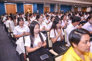 มรภ.เทพสตรี จัดพิธีเจริญพระพุทธมนต์ถวายพระพรชัยมงคลแด่พระบาทสมเด็จพระเจ้าอยู่หัว เนื่องในโอกาสพระราชพิธีมหามงคลเฉลิมพระชนมพรรษา 6 รอบ 28 กรกฎาคม 2567