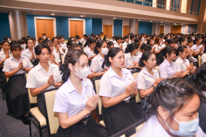 มรภ.เทพสตรี จัดพิธีเจริญพระพุทธมนต์ถวายพระพรชัยมงคลแด่พระบาทสมเด็จพระเจ้าอยู่หัว เนื่องในโอกาสพระราชพิธีมหามงคลเฉลิมพระชนมพรรษา 6 รอบ 28 กรกฎาคม 2567