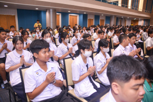 มรภ.เทพสตรี จัดพิธีเจริญพระพุทธมนต์ถวายพระพรชัยมงคลแด่พระบาทสมเด็จพระเจ้าอยู่หัว เนื่องในโอกาสพระราชพิธีมหามงคลเฉลิมพระชนมพรรษา 6 รอบ 28 กรกฎาคม 2567