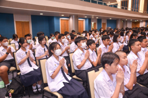 มรภ.เทพสตรี จัดพิธีเจริญพระพุทธมนต์ถวายพระพรชัยมงคลแด่พระบาทสมเด็จพระเจ้าอยู่หัว เนื่องในโอกาสพระราชพิธีมหามงคลเฉลิมพระชนมพรรษา 6 รอบ 28 กรกฎาคม 2567