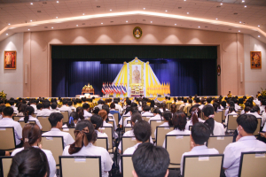 มรภ.เทพสตรี จัดพิธีเจริญพระพุทธมนต์ถวายพระพรชัยมงคลแด่พระบาทสมเด็จพระเจ้าอยู่หัว เนื่องในโอกาสพระราชพิธีมหามงคลเฉลิมพระชนมพรรษา 6 รอบ 28 กรกฎาคม 2567