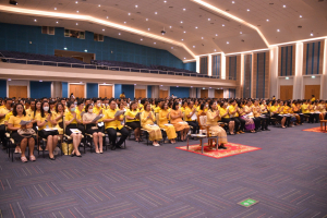 มรภ.เทพสตรี จัดพิธีเจริญพระพุทธมนต์ถวายพระพรชัยมงคลแด่พระบาทสมเด็จพระเจ้าอยู่หัว เนื่องในโอกาสพระราชพิธีมหามงคลเฉลิมพระชนมพรรษา 6 รอบ 28 กรกฎาคม 2567