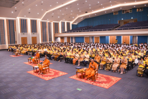 มรภ.เทพสตรี จัดพิธีเจริญพระพุทธมนต์ถวายพระพรชัยมงคลแด่พระบาทสมเด็จพระเจ้าอยู่หัว เนื่องในโอกาสพระราชพิธีมหามงคลเฉลิมพระชนมพรรษา 6 รอบ 28 กรกฎาคม 2567