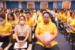มรภ.เทพสตรี จัดพิธีเจริญพระพุทธมนต์ถวายพระพรชัยมงคลแด่พระบาทสมเด็จพระเจ้าอยู่หัว เนื่องในโอกาสพระราชพิธีมหามงคลเฉลิมพระชนมพรรษา 6 รอบ 28 กรกฎาคม 2567