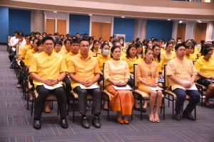 มรภ.เทพสตรี จัดพิธีเจริญพระพุทธมนต์ถวายพระพรชัยมงคลแด่พระบาทสมเด็จพระเจ้าอยู่หัว เนื่องในโอกาสพระราชพิธีมหามงคลเฉลิมพระชนมพรรษา 6 รอบ 28 กรกฎาคม 2567