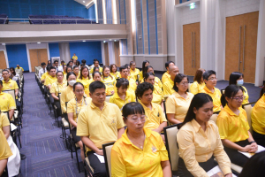 มรภ.เทพสตรี จัดพิธีเจริญพระพุทธมนต์ถวายพระพรชัยมงคลแด่พระบาทสมเด็จพระเจ้าอยู่หัว เนื่องในโอกาสพระราชพิธีมหามงคลเฉลิมพระชนมพรรษา 6 รอบ 28 กรกฎาคม 2567