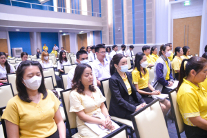 มรภ.เทพสตรี จัดพิธีเจริญพระพุทธมนต์ถวายพระพรชัยมงคลแด่พระบาทสมเด็จพระเจ้าอยู่หัว เนื่องในโอกาสพระราชพิธีมหามงคลเฉลิมพระชนมพรรษา 6 รอบ 28 กรกฎาคม 2567