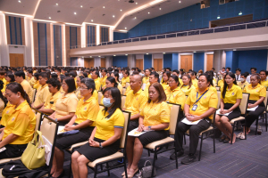 มรภ.เทพสตรี จัดพิธีเจริญพระพุทธมนต์ถวายพระพรชัยมงคลแด่พระบาทสมเด็จพระเจ้าอยู่หัว เนื่องในโอกาสพระราชพิธีมหามงคลเฉลิมพระชนมพรรษา 6 รอบ 28 กรกฎาคม 2567