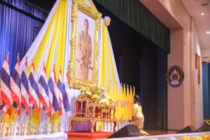 มรภ.เทพสตรี จัดพิธีเจริญพระพุทธมนต์ถวายพระพรชัยมงคลแด่พระบาทสมเด็จพระเจ้าอยู่หัว เนื่องในโอกาสพระราชพิธีมหามงคลเฉลิมพระชนมพรรษา 6 รอบ 28 กรกฎาคม 2567