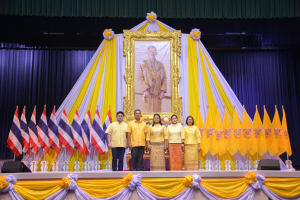 มรภ.เทพสตรี จัดพิธีเจริญพระพุทธมนต์ถวายพระพรชัยมงคลแด่พระบาทสมเด็จพระเจ้าอยู่หัว เนื่องในโอกาสพระราชพิธีมหามงคลเฉลิมพระชนมพรรษา 6 รอบ 28 กรกฎาคม 2567