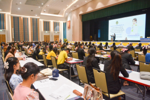 คณะครุศาสตร์จัดอบรมเชิงปฏิบัติการ งานประจำสู่แผนการเรียนรู้ตามแนวทาง Active Learningฯ