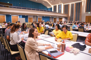 คณะครุศาสตร์จัดอบรมเชิงปฏิบัติการ งานประจำสู่แผนการเรียนรู้ตามแนวทาง Active Learningฯ